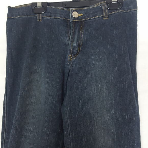 XXI Forever 21 Jeans Pants SZ 3 Dark Brown/Green - Picture 4 of 5